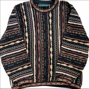 Vintage 90’s Tundra Coogi Style Crewneck Sweater